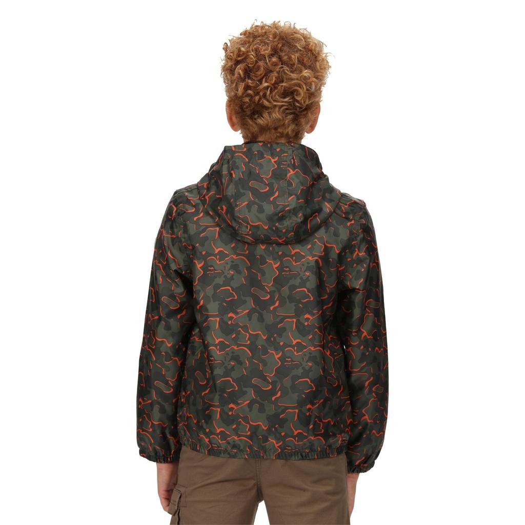 Regatta Childrens/Kids Catkin Camo Waterproof Jacket