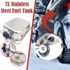 7L Универсальный Нержавеющая сталь Воздушный Дизельный Стояночный Обогреватель Топливный Бак Бензиновый Бак Левый Обогреватель Автозапчасти Топливный Бак Для Webasto Eberspacher