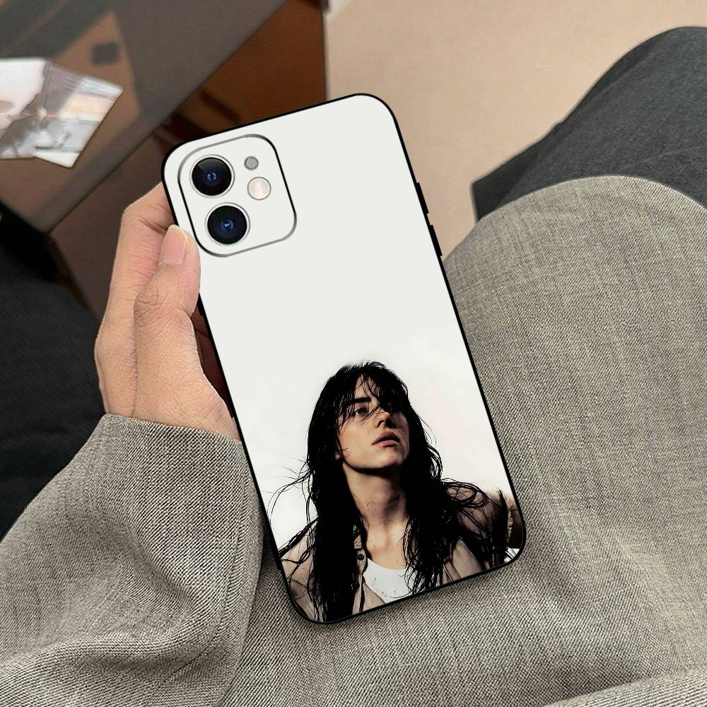Singer C-BillieS Album Phone Case Black Phone Case For IPhone 17/16/15/13/14 Pro Max/ 11Plus/X/Xr/Xs Max 13mini