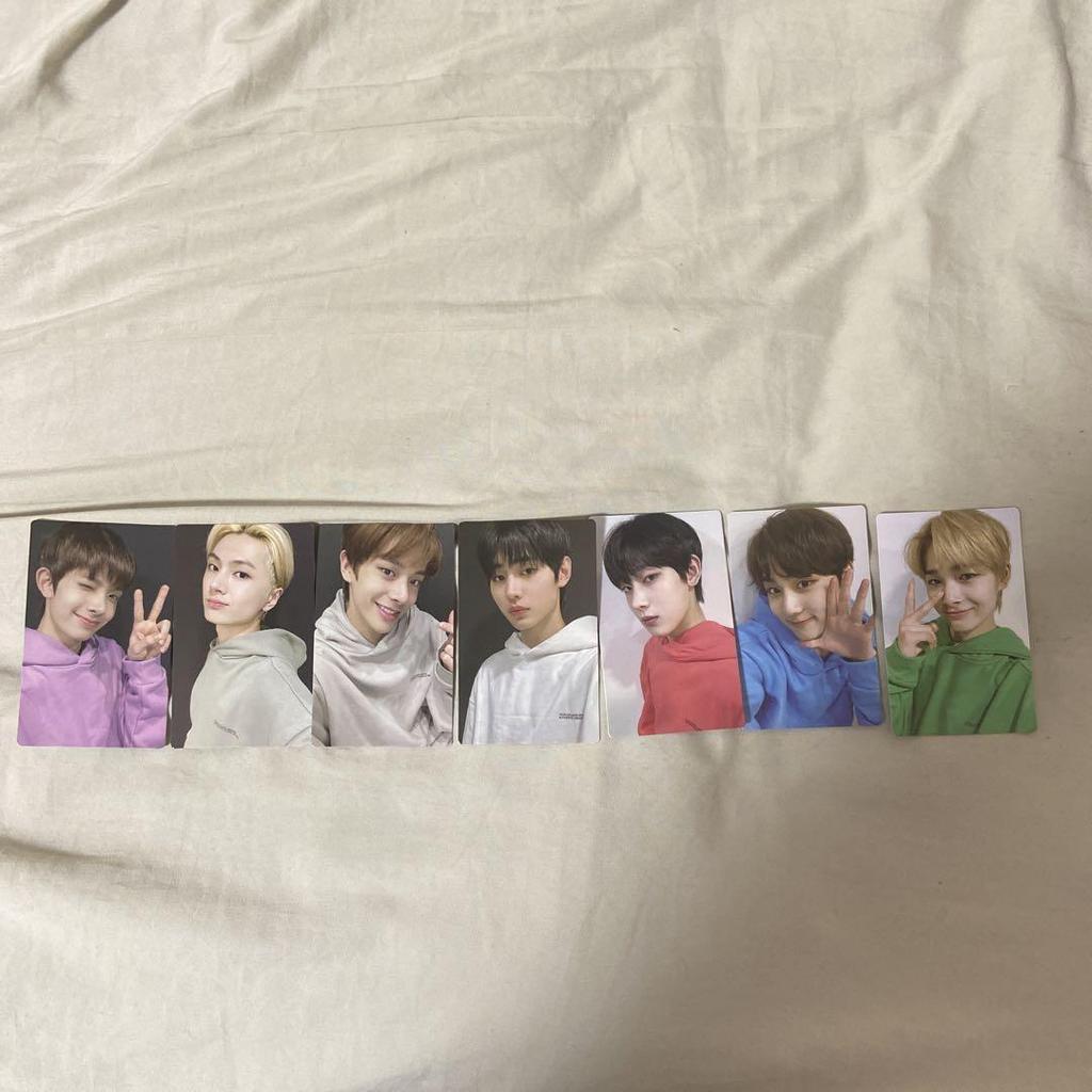 [Б/У] Официальный лайтстик ENHYPEN версии 1 со всеми коллекционными карточками участников