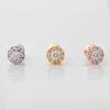 Surgical 3-Piece Piercing: Choose 1 Petite One Bling Cubic Pin