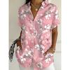 Женская удобная модная короткая футболка с принтом для повседневной носки и отпуска