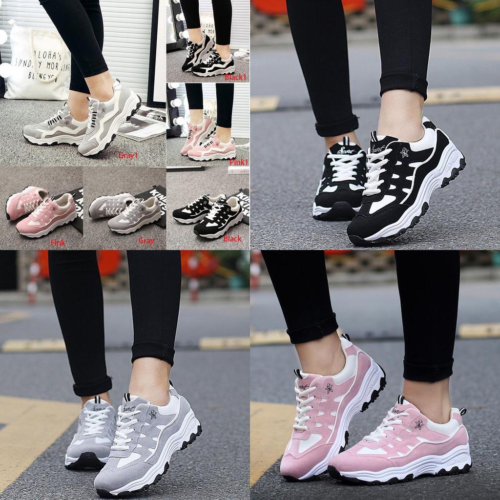 Stylish Women Fashion Sports Casual Running Shoes With Premium Quality Suede Upper