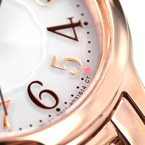 CITIZEN Wicca Solar Tech Date Display Watch wicca Silver x Pink Gold KH4-963-13
