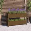 VidaXL Planter Honey Brown 112x25x66 Cm Solid Pine Wood 823930