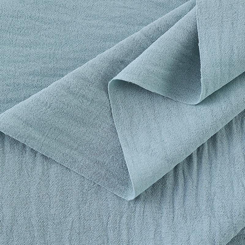 Однотонная креповая полиэстеровая ткань «ледяной шелк», мягкая и микроэластичная, идеально подходит для халатов и одежды ханфу