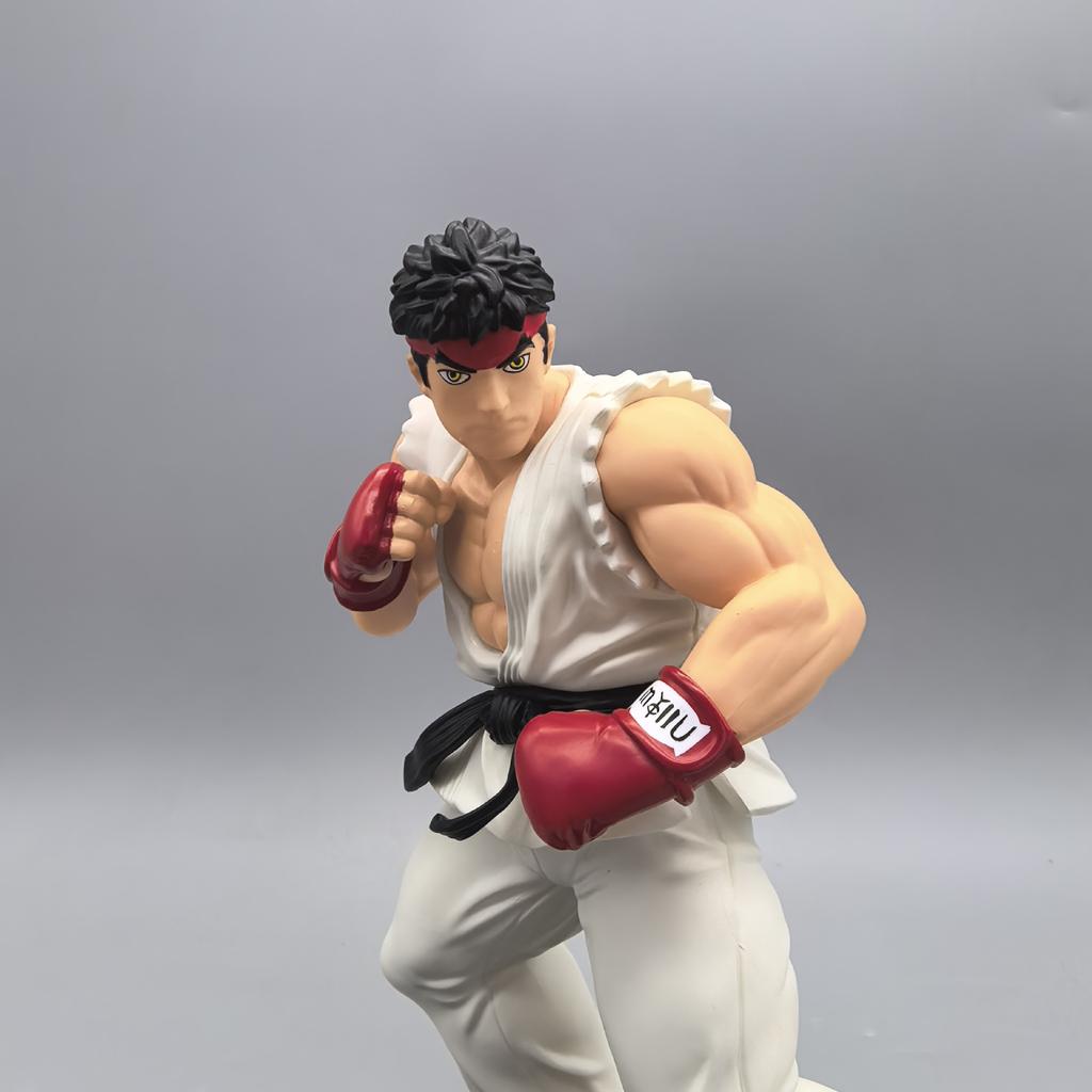 17см Аниме Street Fighter Файтинг Фигурка Действия Кен Мастерс Хоши Рю ПВХ Кавайные Игрушки Куклы Декор Комнаты Подарок Для Мальчиков