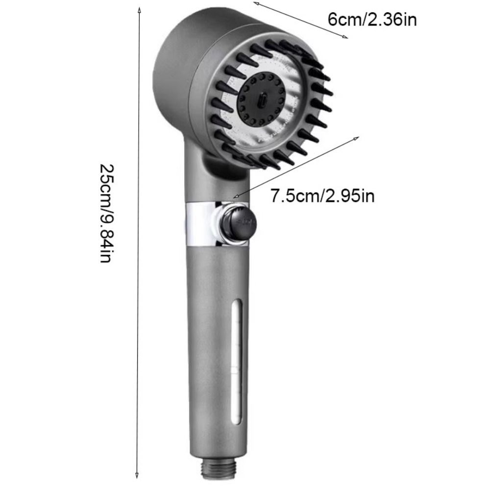 High Pressure Bathroom Shower Head 3 Mode Bathroom Shower Tool Shower Head  Bathroom Use