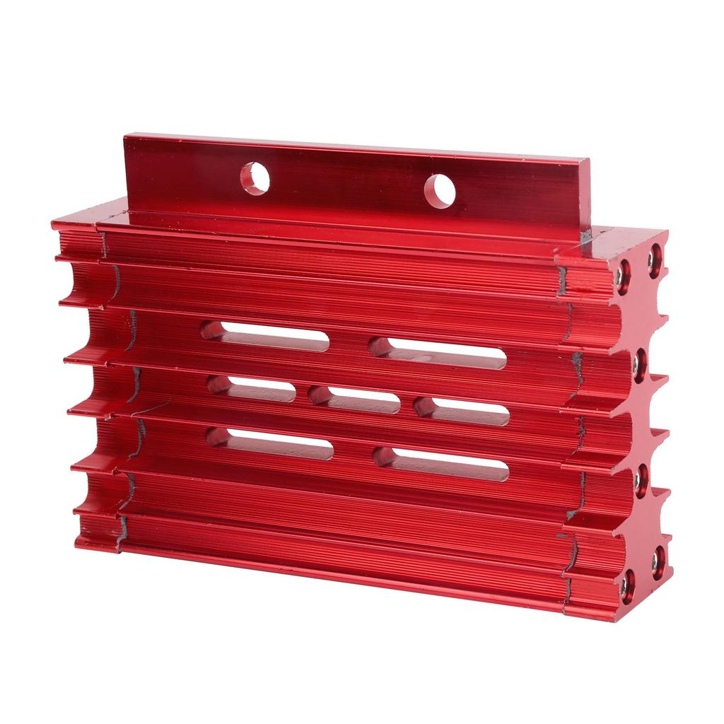 Motorcycle Radiator Oil Cooling System Aluminium Alloy Fit for 138CC 140CC 150CC PIT PRO Bike Trail Bike Dirt BikeRed