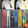 Customizable Reflective Motorcycle Arrow Decals Stand Out from the Rest