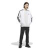 Adidas Jersey Top 3 Stripes Regular Fit Double Knit Track Top BXF58 White Men's (JV6979)