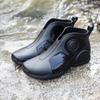 Men's Waterproof Low-Top Rain Boots - Non-Slip Outdoor Shoes for Fishing, Kitchen, and Car Washing