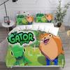 Lil Gator Game Bedding Sets Comforter Quilt Bed Cover Duvet Cover Pillow Case 2-3 Pieces Sets Kids Adult Size