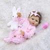 NPK 47 см реалистичная кукла Bebe Reborn для маленьких девочек, силиконовая кукла всего тела, мягкая, настоящая на ощупь, гибкая