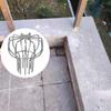 Gutter Leaf Guard Outdoor Filter Strainer Wire Cap Anti Clogging Balcony Rustproof Drainage