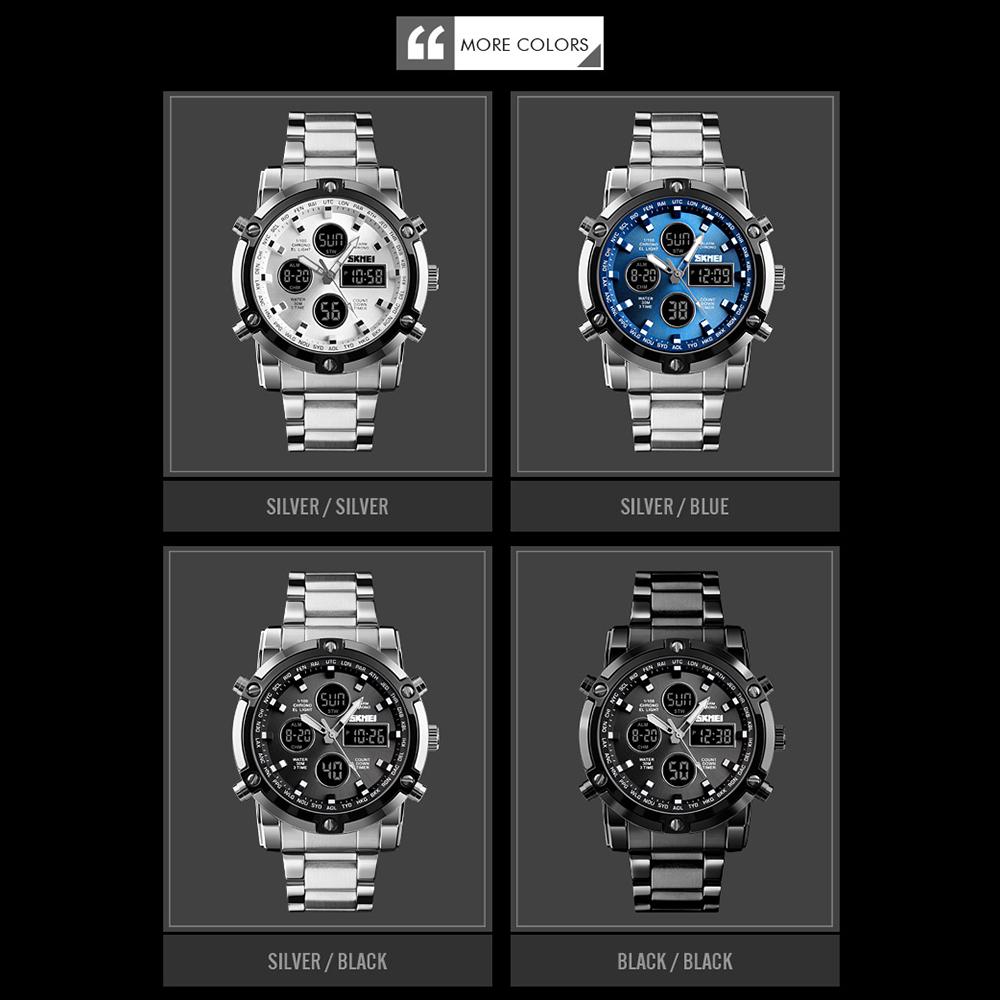 Мужские наручные многофункциональные часы