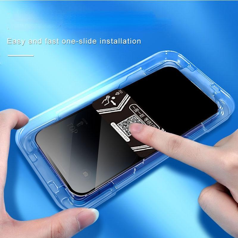 Samsung Galaxy A14 A24 A34 A54 A15 A25 A35 A55 A16 A26 A36 A56 Easy Install Kit Full Cover Privacy Defender Glass Screen Protector