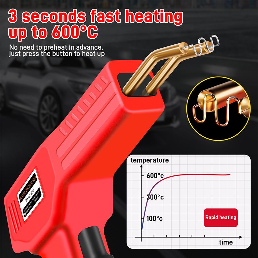 Hot Sell Stapler Plastic Welding Machine Bumper Repair Kit Soldering Iron For Plastic Repair Car Bumper Repair Welding Gun