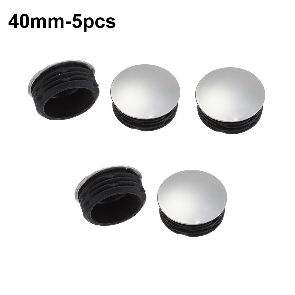 Useful Non-slip Floor Protectors Tube Dust Cover Steel Pipe Blanking End Caps Furniture Leg Plug
