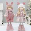 Pink Merry Christmas Decoration Festival Christmas Doll Elf Funny Xmas Decor