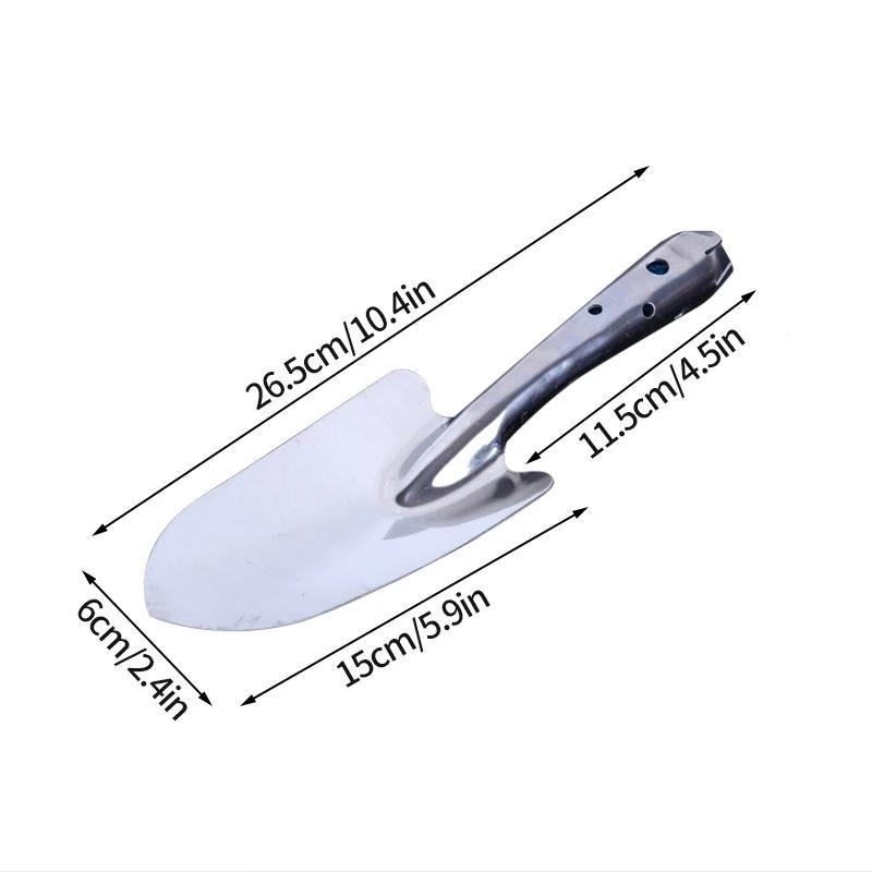 Садовая лопата, маленькая лопата, переносная грабли для копания почвы в стиле бонсай, многофункциональная садовая лопата для посадки и прополки игрового песка на пляже