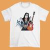 ACE FREHLEY Creatures of the Night Подарок для фаната Белая Универсальный размер Унисекс Футболка Унисекс Футболка