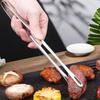 304 Stainless Steel Barbecue Tongs Clip Long Handle Non-Slip Food Tongs Grill Meat Tongs Kitchen Gadgets Accessories