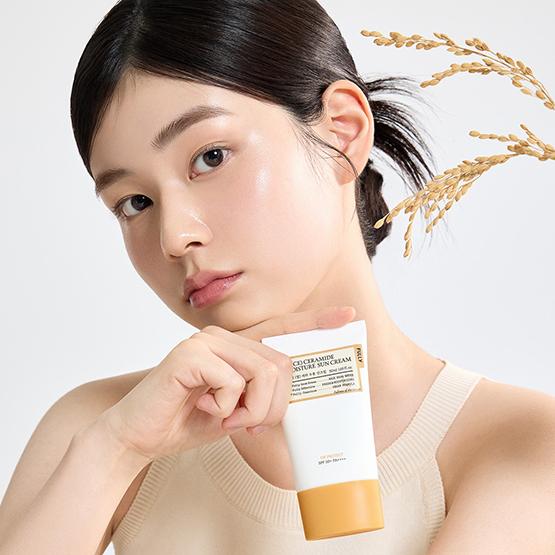 FULLY Rice Ceramide Moisture Sun Cream SPF 50+ PA++++ 50ml