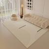 Winter Simple Home Cream Style Carpet Living Room Three-proof Loop Pile Home Bedside Blanket Bedroom Carpet Full Spread