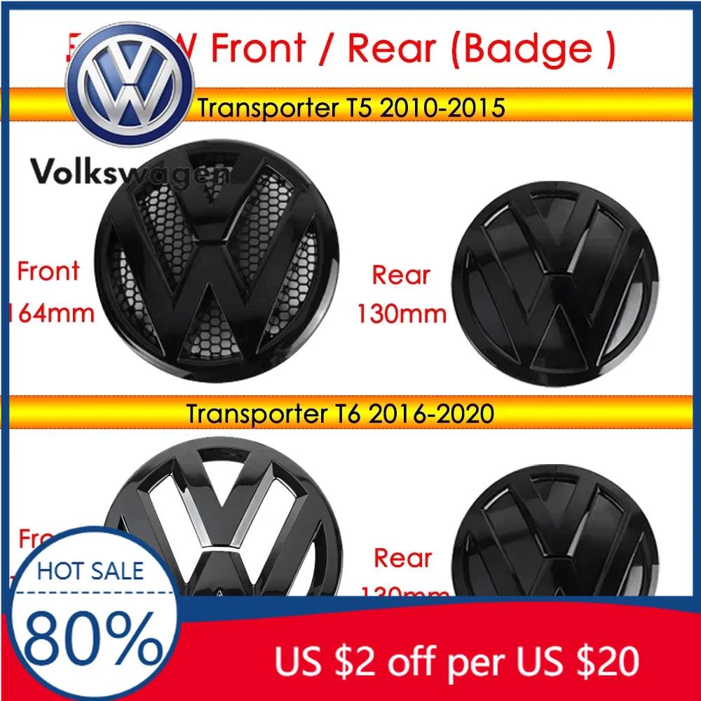 Для VW Volkswagen Jetta MK5 Golf Глянцевый черный Автомобильный Капот Передняя Решетка Значок Задний Багажник Логотип Чехол Декорация Для Volkswagen VW Tran