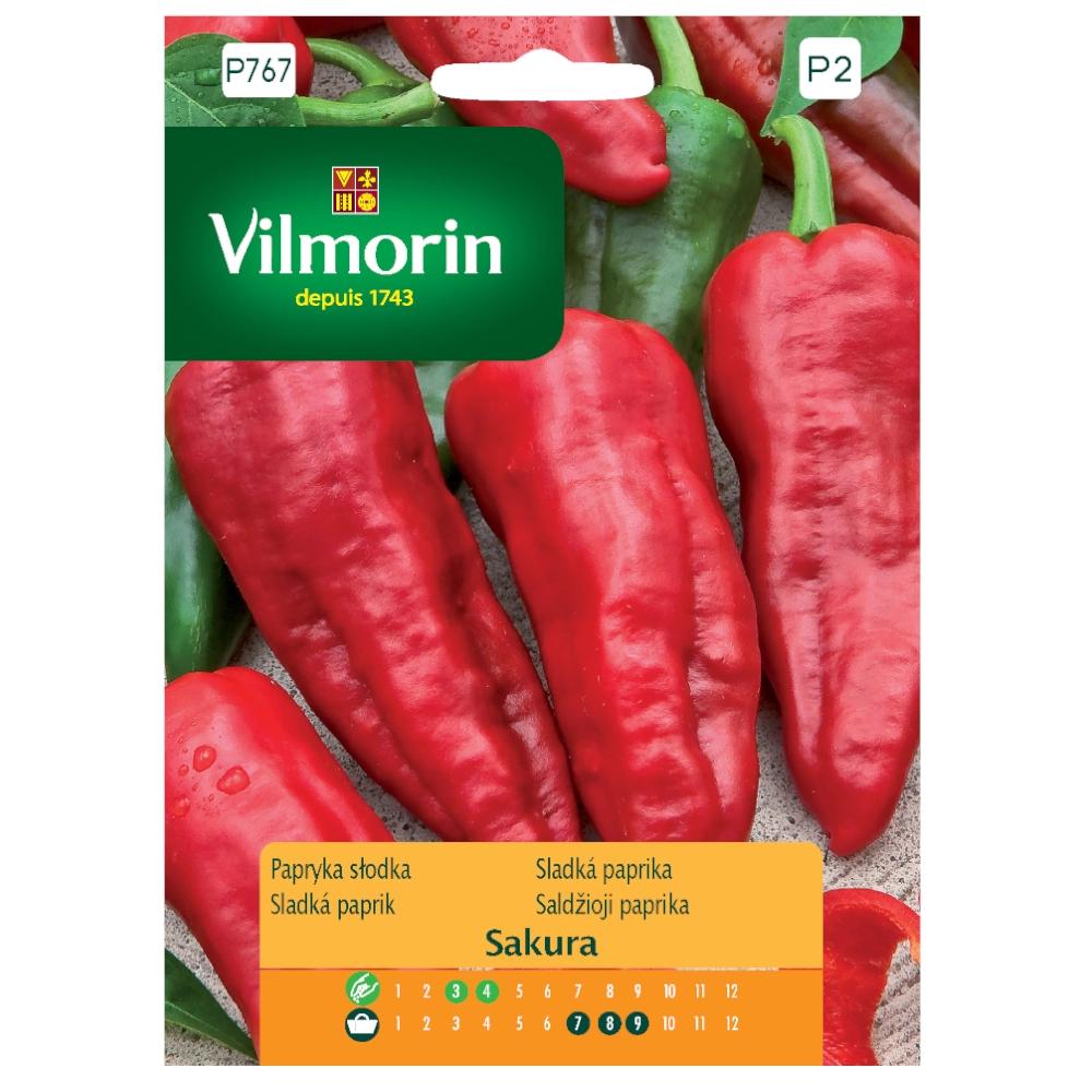 Sakura Sweet Pepper Seeds 0.5g - VILMORIN
