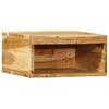 TV Wall Cabinets 2 pcs Solid Acacia Wood