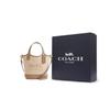 Coach Hanna Carriage Pattern Printed Fabric 18 Bucket Bag Women bags Deep-Natural CAK95-IMLG6
