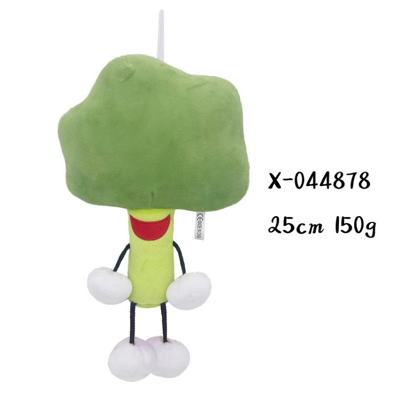 Shovelware Brain Game Plush Toy Cartoon Fruits Stuffed Dolls Banana Donut Apple Orange Figures Christmas Plushie Peluche Gift