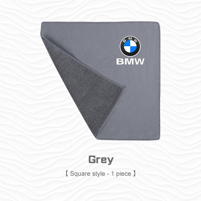 Microfiber Car Cleaning Towel Wash Rag For BMW X1X2 X3 X5 X4 X6 X7 1 3 5 6 7 Series E60 E90 G30 G20 I7 Wash Cloth Cleaning Tools