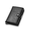Slim Thin RFID Business Card Holder Name Card Case Carbon Fiber Wallet Men Bank Cradholder Minimalist Walets Money Bag with Hasp