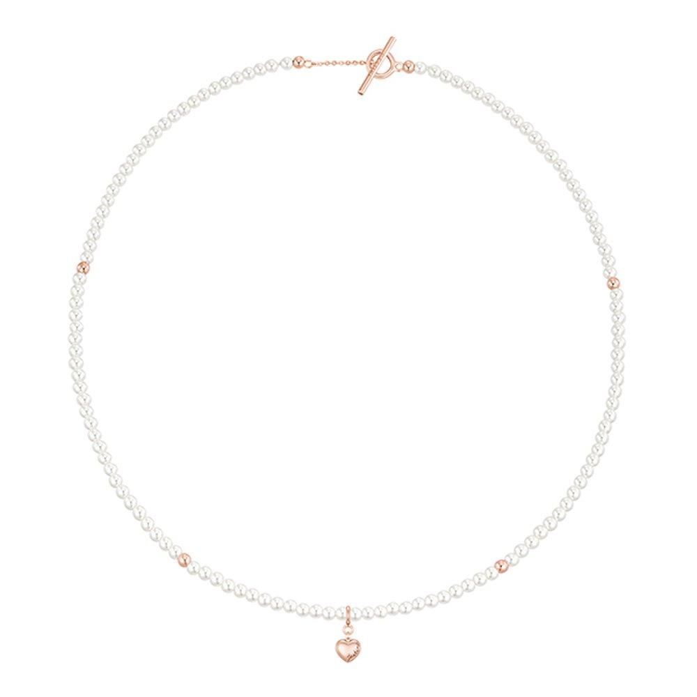 Mariel Pearl Bead Necklace + Pendant Set (Set-J0-0901)