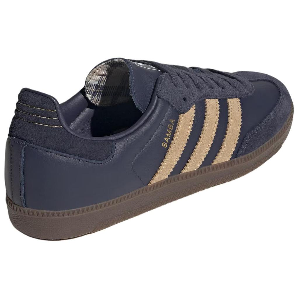 Adidas Originals SAMBA OG German Army Trainers Unisex Dark Navy Blue Sneakers JR0894
