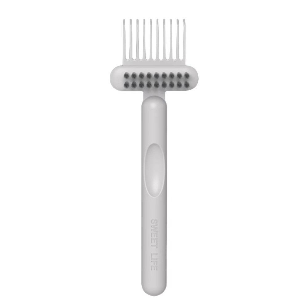 2-in-1 Hair Brush Cleaner Embedded Tools Hairbrush New Cleaner Rake For Home Salon