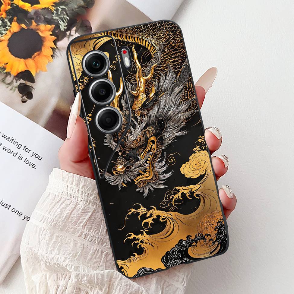 Для Tecno Camon 40 Pro 4G Чехол CM6 Милый Кот Модные Цветы Крутая Расписная Задняя Крышка Для Tecno Camon 40 Pro 4G Чехол для Телефона Funda