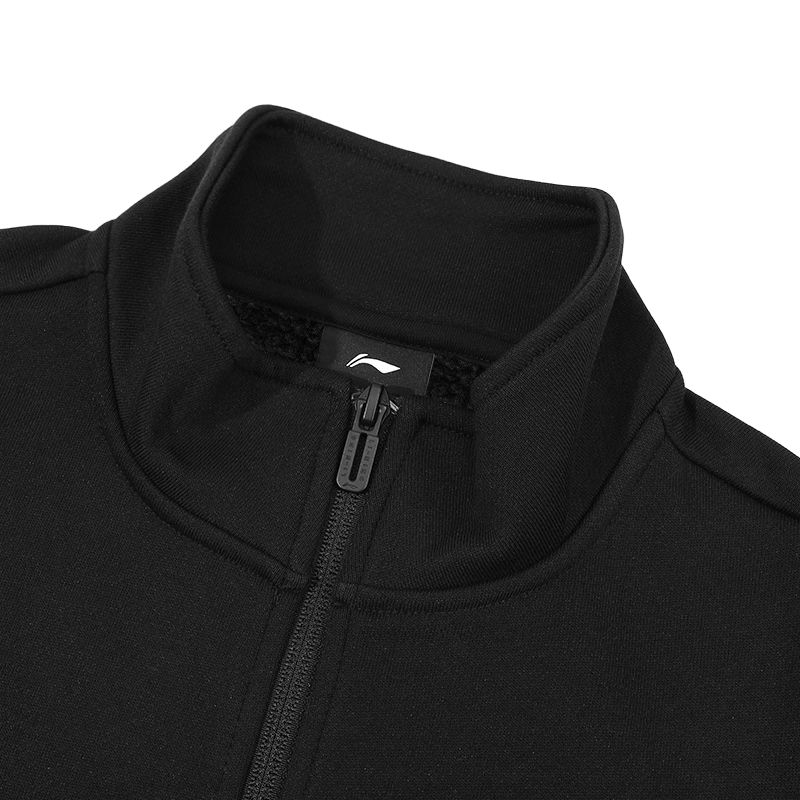 Комплект из толстовки и штанов Li Ning для мужчин, черный, утепленный, AWEV123-1