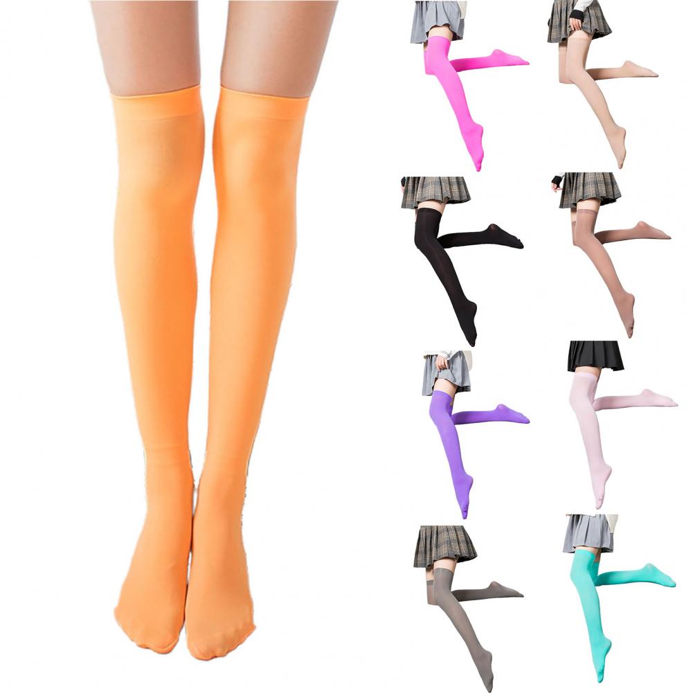 1 пара высокоэластичных дышащих легких женских чулок, милые женские гольфы в японском стиле, уличная одежда