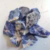Natural Blue Sodalite Rough Stones Crystal Rocks Energy Mineral Home Decoration Stone