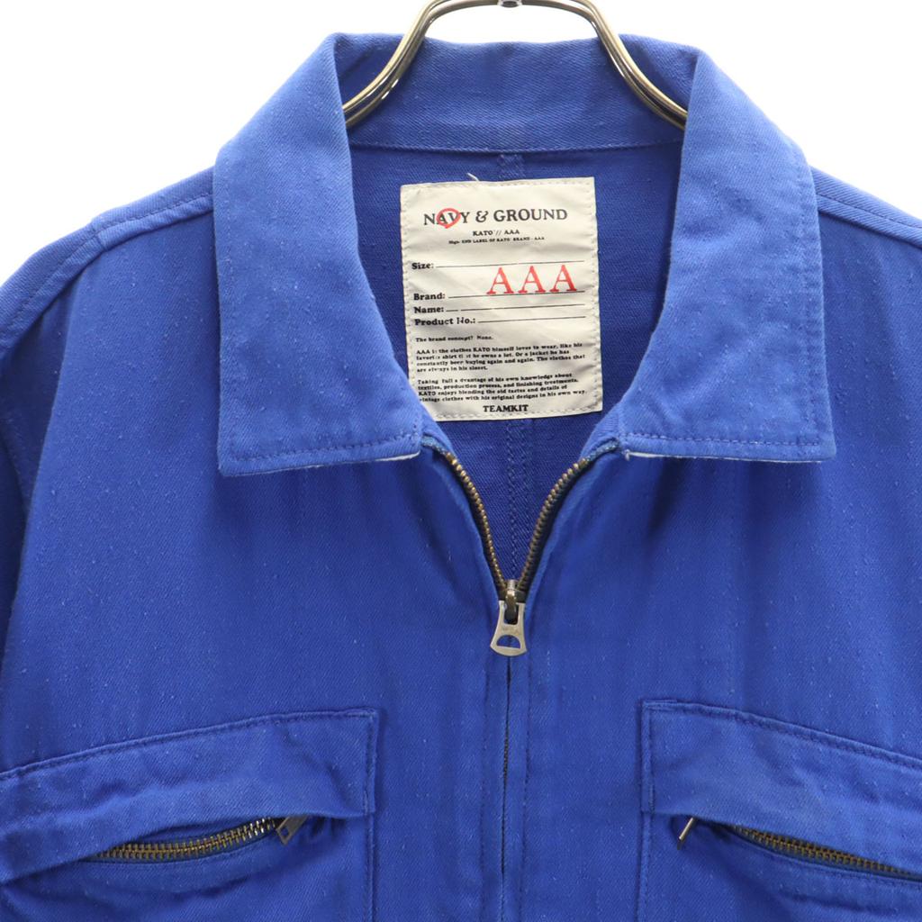 KATO' AAA Рабочая куртка Синяя Мужская Б/У