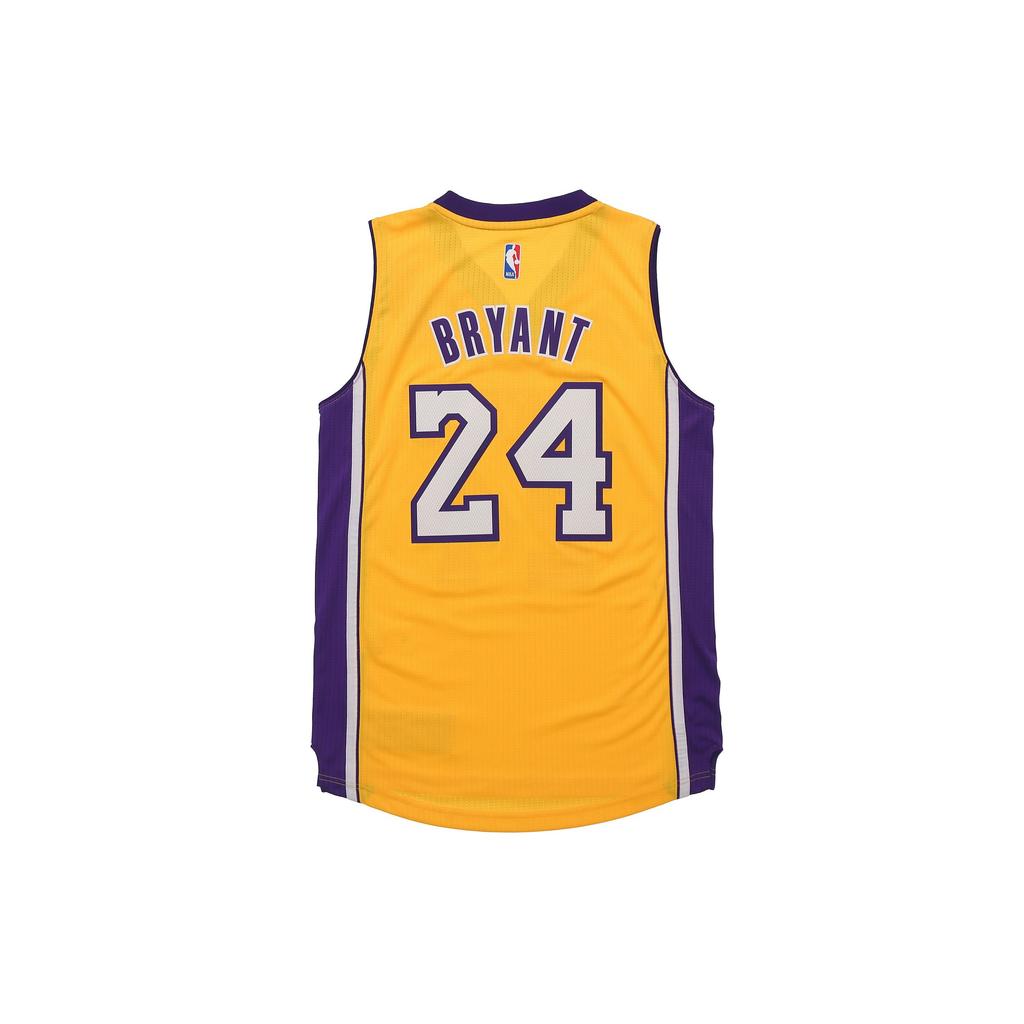 Adidas Kobe Bryant Lakers Jersey Men Tops Yellow A45978