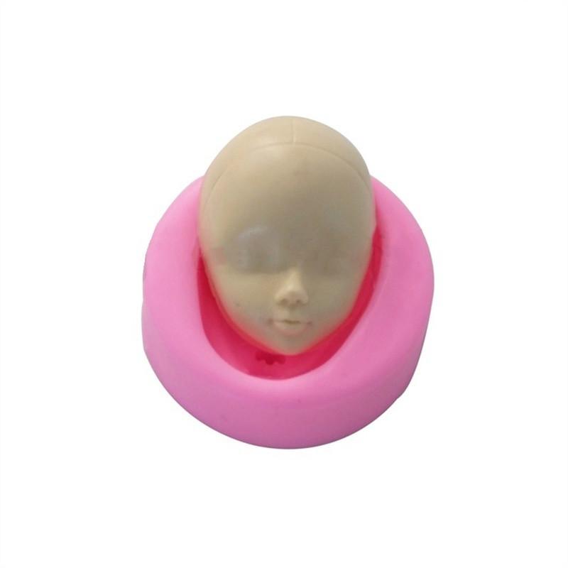 Silicone Baby Face Mold for Fondant Chocolate Soap Handmade Soap
