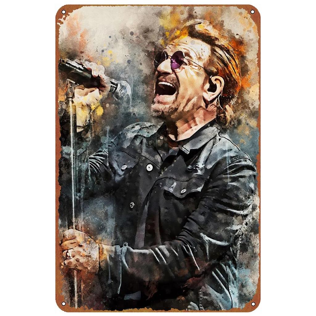 Музыкальный Рокер Металлические Жестяные Таблички Группа Настенное Украшение Табличка Винтажный Арт Постер Жестяная Картина для Мужской Пещеры Дом Кафе Сад Клуб Бар