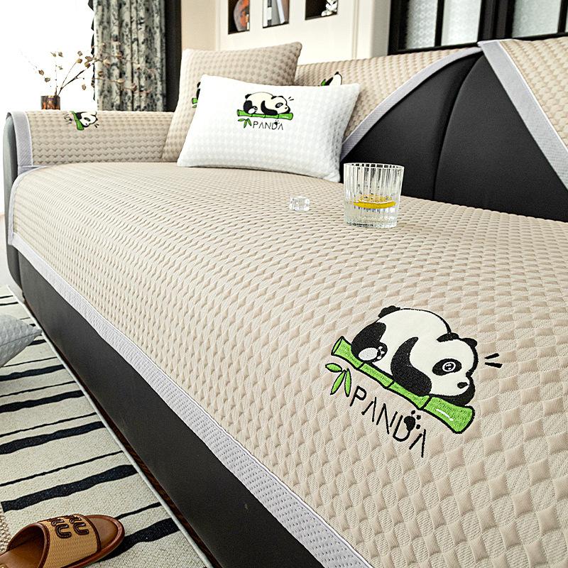 Летняя ледяная подушка для дивана из бобов Новая освежающая подушка-мат Улучшенный чехол для дивана из прохладной бобовой кожи Прохладная подушка