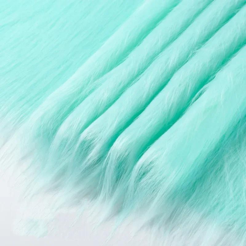 12 см 100x180 см искусственный плюшевый мех ткань для реквизита для фотографий своими руками стул декоративный фон плюшевый коврик игрушка для животных кукольная ткань