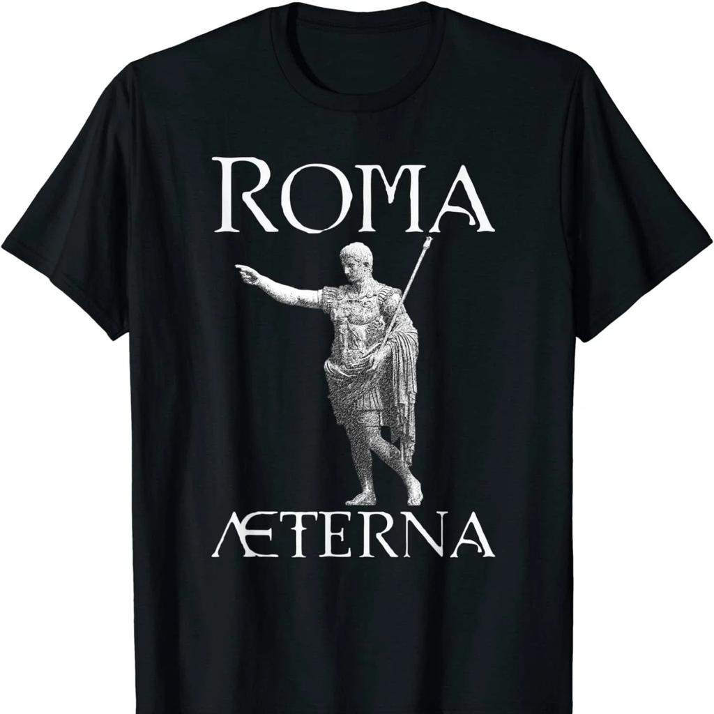 Рим Вечный SPQR Римская Империя Футболка Новая 100% Хлопок Короткий Рукав Круглый Вырез Футболка Повседневная Мужская